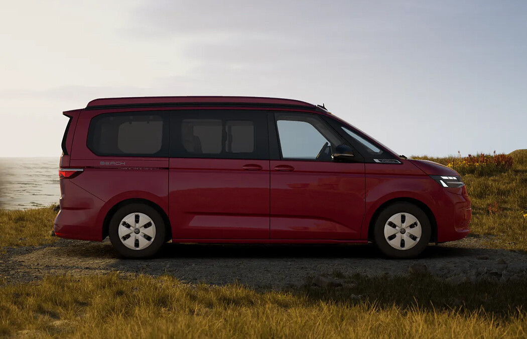 California Messe Wochen Volkswagen T7 California Beach Camper | 2.0 TDI, 110 kW (150 PS), 7-Gang DSG