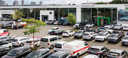 Gebrauchtwagenplatz Volkswagen Zentrum Essen