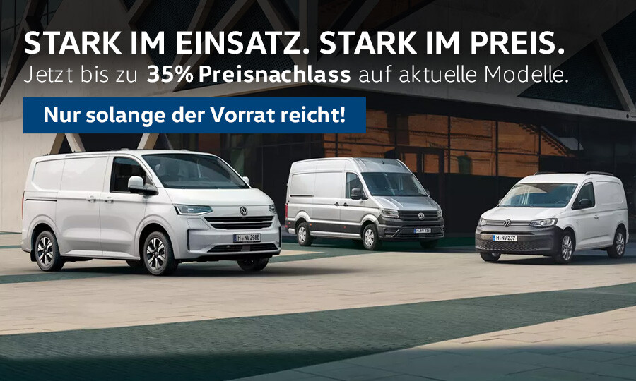 VW Nutzfahrzeuge Preisvorteil