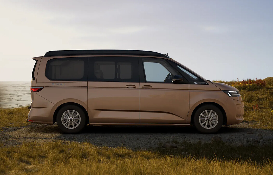 California Messe Wochen Volkswagen T7 California Ocean | 2.0 TDI, 110 kW (150 PS), 7-Gang DSG