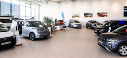 Verkaufsraum Nutzfahrzeuge Volkswagen Zentrum Essen