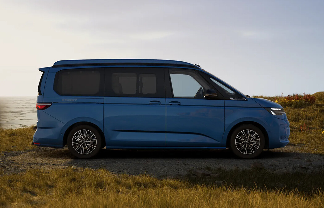 California Messe Wochen Volkswagen T7 California Coast | 2.0 TDI, 110 kW (150 PS), 7-Gang DSG