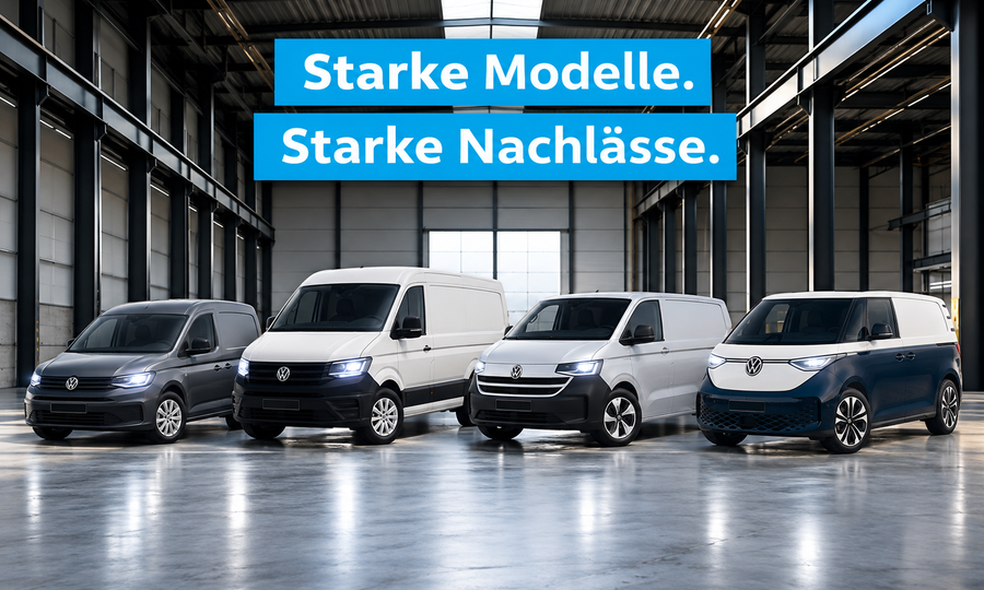 STARKE NUTZFAHRZEUGE. STARK REDUZIERT.
