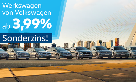 3,99% Volkswagen Werkswagen