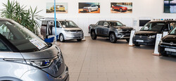 Verkaufsraum Nutzfahrzeuge Volkswagen Zentrum Essen